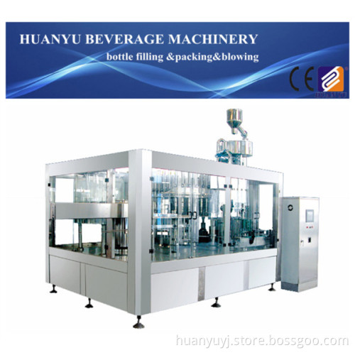 Glass/Pet Bottle Juice Filling Machine
